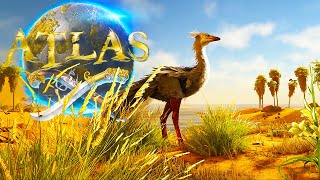 Our First RIDEABLE Tames amp Farming in Ark Atlas Atlas Multiplayer Gameplay EP3 [upl. by Hitoshi]