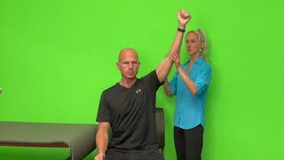 Seated shoulder goniometry [upl. by Amaral425]