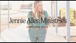 Get to Know Jennie Allen [upl. by Malcom524]