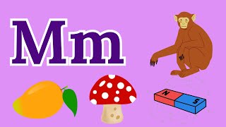 Words that start with M  Letter M Words for kids  Words start with M  M words playkid711 [upl. by Nnyroc488]