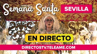 SEMANA SANTA de SEVILLA 2024 en DIRECTO y ONLINE ✝️ 🔴 💜 [upl. by Hertz]