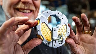 Adam Savage Assembles a Working 3DPrinted Padlock [upl. by Scriven]