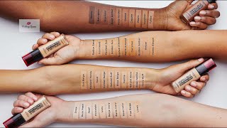 Loreal Infallible Fresh Wear 24HR Foundation Shades Review and Swatches 2021  MQ Makeup Queen [upl. by Arec]