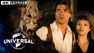 The Mummy 1999  Brendan Fraser and Rachel Weisz Awaken the Mummy in 4K HDR [upl. by Elston]