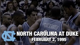 Jerry Stackhouse amp Rasheed Wallace Lead UNC To DoubleOT Win Over Duke  ACC Basketball Classic [upl. by Aisela]