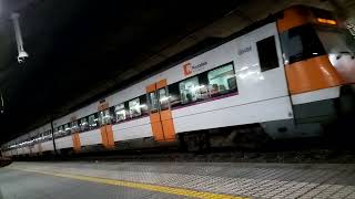 RODALIES RENFE R4 en SABADELL NORD [upl. by Aniat487]