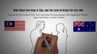 Simple Guide to Australia Work and Holiday Visa 462 for Malaysian [upl. by Sidonia]