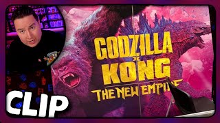 Godzilla X Kong New Empire First Look Poster  3C Films [upl. by Arebma]