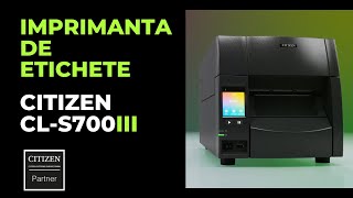 Imprimanta de etichete industriala Citizen CLS700III [upl. by Constantino]