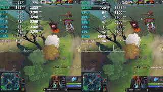 Athlon 200GE Vega 3 Test  Dota 2  Gameplay Benchmark Test [upl. by Broeder905]