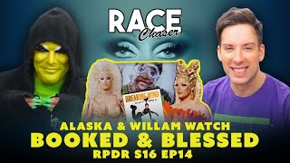 Willam and Alaska Watch Drag Race Season 16 E14 quotBooked and Blessedquot [upl. by Odnalor]