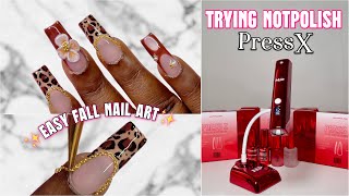 How To Do Your Nails at Home Like A Pro  NotPolish Press X Kit [upl. by Meaghan667]