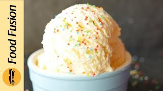 Vanilla Ice Cream Recipe By Food Fusion [upl. by Rayham]