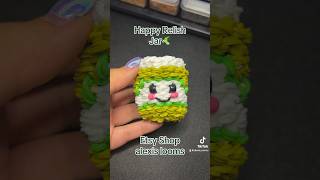 Rainbow Loom Happy Relish Jar💚🥒 [upl. by Hedve]