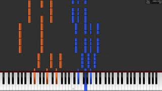 Entering the StrongholdStick War  piano tutorial [upl. by Ellinad]