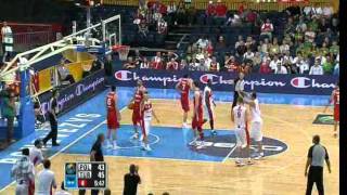 EuroBasket 2011 Dardan Berisha owns Hedo Turkoglu [upl. by Teeter]