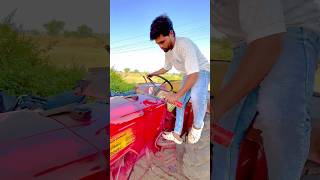 Mahindra Tractor per Spray paint 😲🚜shorts vlog youtubeshorts [upl. by Nyrhtakyram192]