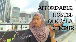 The PODS Backpackers amp Cafe Kuala Lumpur HOSTELREVIEW  nuraminust [upl. by Alard]