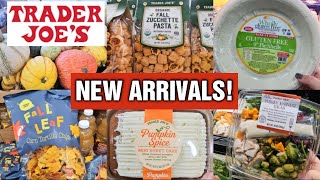 🛒TRADER JOES NEW ARRIVALS FOR SEPTEMBER 2024 SO MUCH PUMPKIN✨️ [upl. by Jariah]