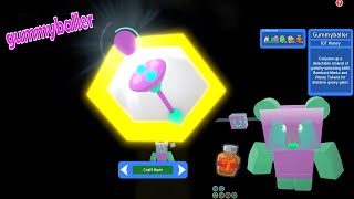 crafting and buying the gummyballer Bee Swarm Simulator [upl. by Areid261]