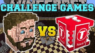 Minecraft PEWDIEPIE VS TSERIES CHALLENGE GAMES  Lucky Block Mod  Modded MiniGame [upl. by Rudwik]