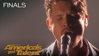 Michael Ketterer Father Sings Emotional Aint No Mountain High Enough Americas Got Talent 2018 [upl. by Eirok]