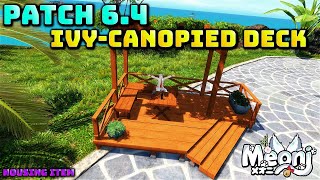 FFXIV IvyCanopied Deck  64 Housing Item [upl. by Annoya]