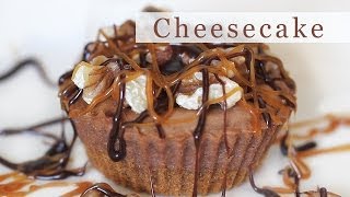 Easy Chocolate Cheesecake Cupcake Recipe 초컬릿 치즈케잌 만들기 [upl. by Sidoma923]