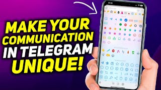 How to create Custom Emoji in Telegram [upl. by Anaeel]