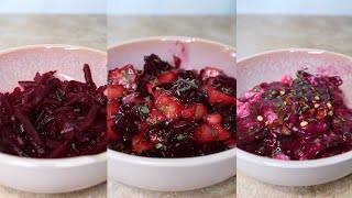 Beetroot salad3 ways [upl. by Reave]