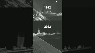 Titanic 1912 VS Titanic 2022 Ship titanic [upl. by Resarf]