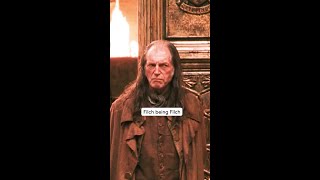 Argus Filch fancam HarryPotter [upl. by Ilojne]