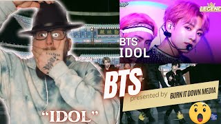 BTS “IDOL” LIVE 4K REACTION [upl. by Carling]