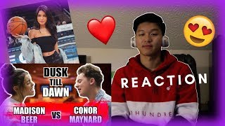 CONOR MAYNARD vs MADISON BEER  SING OFF  REACTION [upl. by Ylrak179]