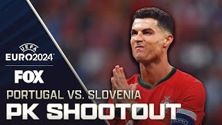 Portugal vs Slovenia Full Penalty Shootout  UEFA Euro 2024 [upl. by Boggers]