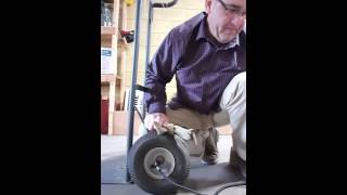 How to Inflate a totally flat tubeless tire [upl. by Tonneson]