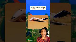 🛩️😰I found Crashed plane 📌Gio At The END📍 short shorts shortvideo mapjunction [upl. by Airetnuhs371]