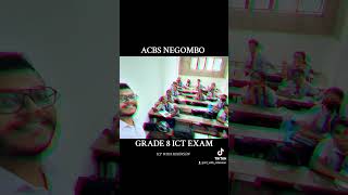 ACBS INSTITUTE GRADE 8 ICT TERM TEST 📖🩶 ol ict englishmedium negombo [upl. by Vanhook]