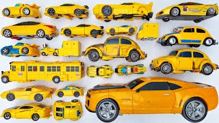 Full TRANSFORMERS Rise of the Beasts BUMBLEBEE Revenge Animated JCB Stopmotion Robot Tobot Car TOY [upl. by Gradeigh]