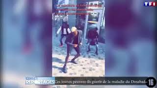 Dj arafat dosabado afro decade une chaîne francaise tf1 faire un reportage sur le virus apprecier [upl. by Llevad439]