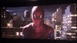 The amazing SpiderMan 2012 rerelease crane scene theater reaction [upl. by Eliga]