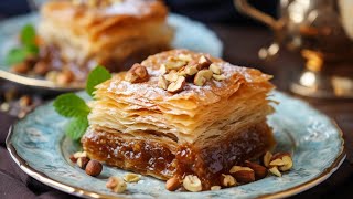 Baklava with Hazelnuts recipe by Extreme Kitchen [upl. by Ahsenra]