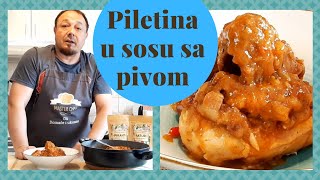 Piletina u sosu sa pivom  Recept ludilo ukusa [upl. by Trutko]