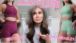 RECYLED LEGGINGS ALPHALETE SUMMER LAUNCH  a brutally honest review [upl. by Yanahs616]