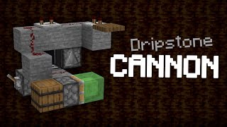 I made a Dripstone CANNON in Minecraft 117 [upl. by Alaine177]