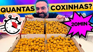 Quantas COXINHAS o CORBUCCI come em 20 MINUTOS [upl. by Ettenot]