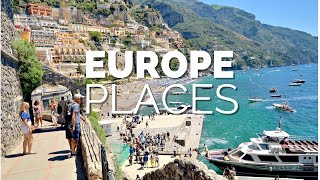 50 Best Places to Visit in Europe  Travel Guide [upl. by Kcirddec]