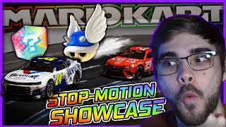 NASCAR IN MARIOKART  StopMotion Showcase  Ep 3 [upl. by Enalda]