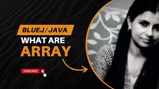 Bluej Concept of Array MyStudyHacks51 [upl. by Otina]