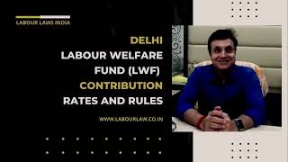 Delhi Labour Welfare Fund LWF  Contribution Rates and Rules [upl. by Nessa231]